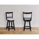  Crown Mark Cecil 2998DV-24 Swivel Pub Stool - Dove IMAGE 4