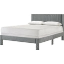  Crown Mark Lucia 5097LG-F Full Bed - Light Grey IMAGE 1