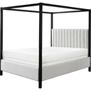  Crown Mark Adalyn 5107WH-K King Canopy Bed IMAGE 1