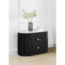  Crown Mark Natalia 5115BK-2 2-Drawer Nightstand - Black IMAGE 3