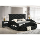  Crown Mark Brigitte 5202BK-K King Bed - Black IMAGE 5