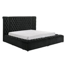  Crown Mark Liliana 5203BK-K King Bed - Black IMAGE 1
