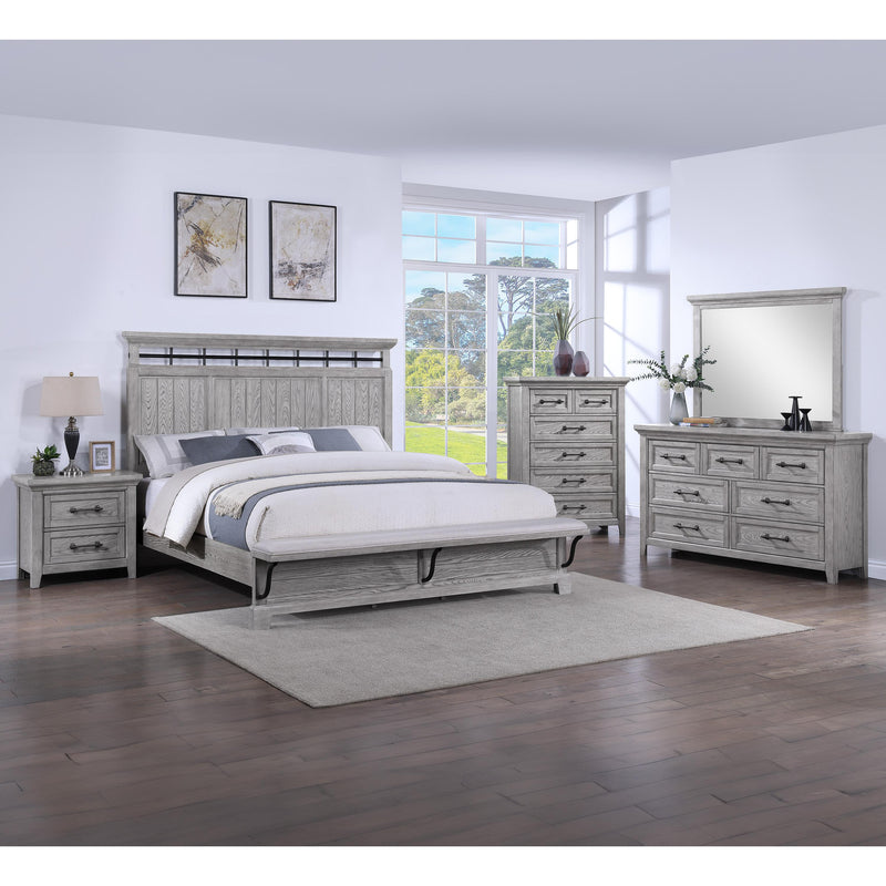  Crown Mark Beckett B1900-Q Queen Bed IMAGE 3