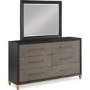  Crown Mark Payson B1200-11 Dresser Mirror IMAGE 2