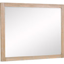  Crown Mark Kara B1450-11 Dresser Mirror - Cerused Natural IMAGE 1