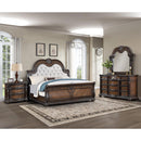  Crown Mark Stanley B1610-K King Bed - Coffee Brown IMAGE 4