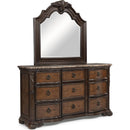  Crown Mark Ludwig B1640-11 Dresser Mirror IMAGE 2