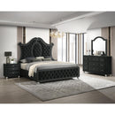  Crown Mark Cameo B2180-2 Nightstand - Black IMAGE 3