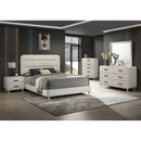  Crown Mark Nyomi B4900-2 Nightstand - White IMAGE 2
