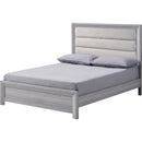  Crown Mark Adelaide B6710-F Full Upholstered Bed - Driftwood IMAGE 1