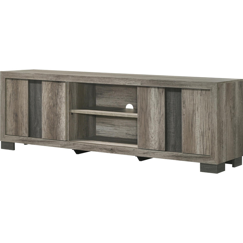  Crown Mark Rangley B6830-99 TV Stand - Grey/Brown IMAGE 3