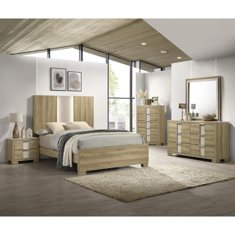  Crown Mark Rangley B6832-Q Queen Bed - Driftwood IMAGE 3