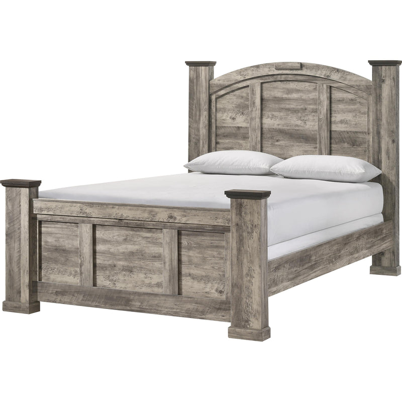  Crown Mark Ella Mae B6840-Q Queen Poster Bed IMAGE 1