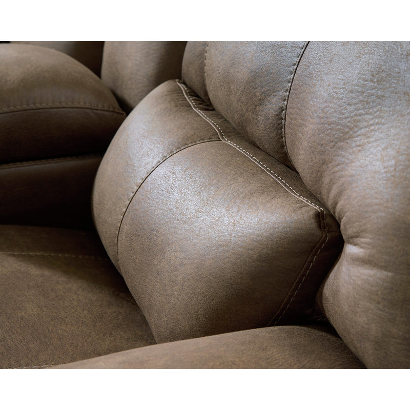 Signature Design by Ashley Beckley Place PC9180218 Power Reclining Loveseat with Console and Adjustable Headrest IMAGE 9