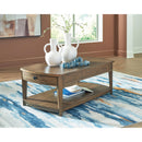 Signature Design by Ashley Burkbyer T513-1 Rectangular Cocktail Table IMAGE 5