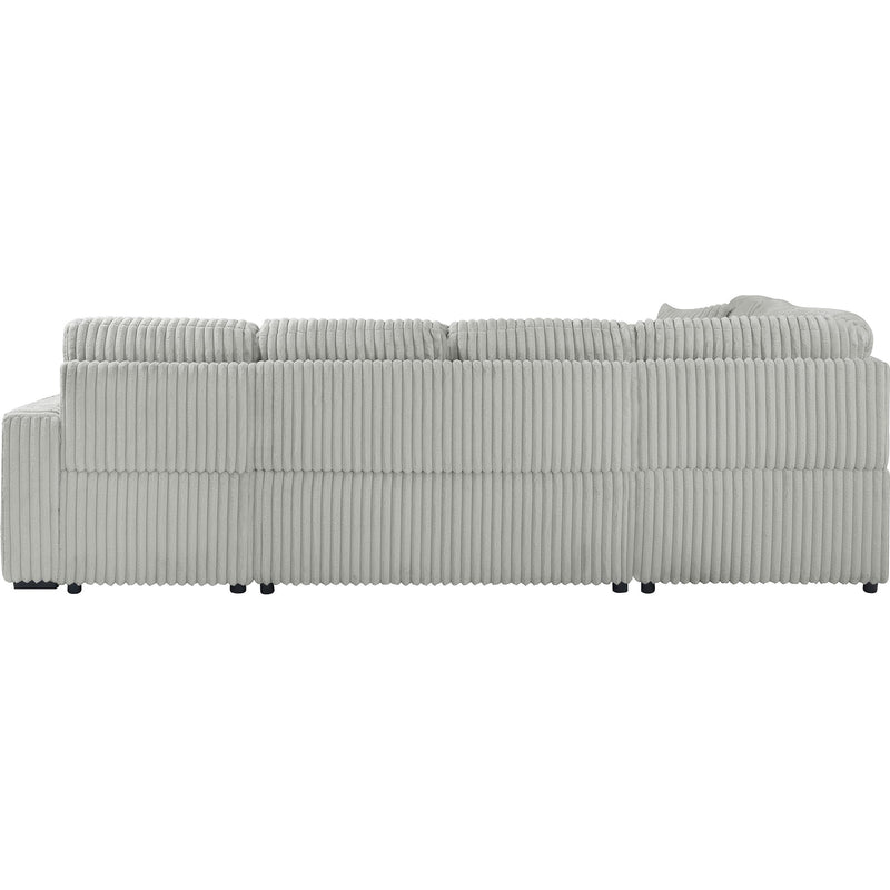  Coaster Furniture Devonshire 501208 Sleeper Sectional Sofa Storage Chaise - Grey IMAGE 10