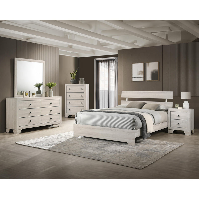  Crown Mark Atticus B6982-2 Nightstand - White IMAGE 2