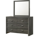  Crown Mark Valor B9335-11 Dresser Mirror - Grey IMAGE 2