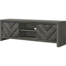  Crown Mark Valor B9335-9 TV Stand - Grey IMAGE 1