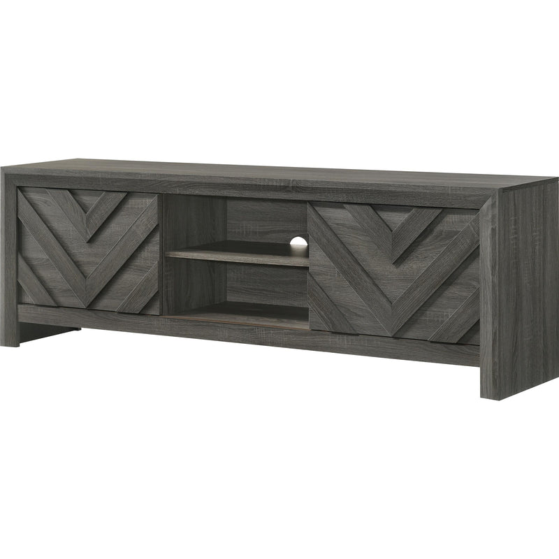  Crown Mark Valor B9335-9 TV Stand - Grey IMAGE 1