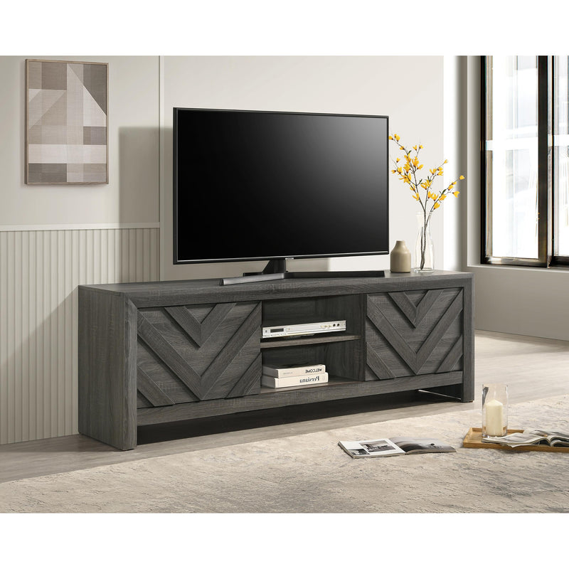  Crown Mark Valor B9335-9 TV Stand - Grey IMAGE 5