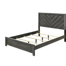  Crown Mark Valor B9335-K King Bed - Grey IMAGE 2