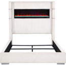 Coaster Furniture Tisdall King Upholstered Panel Bed 306032KE IMAGE 4