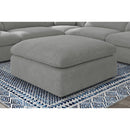  Coaster Furniture Raleigh 551756 Boucle Upholstered Ottoman - Grey IMAGE 2