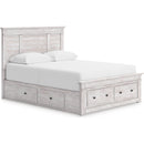  Signature Design by Ashley Makidern PCB1171B14 King Panel Storage Bed IMAGE 1