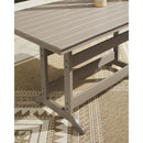  Signature Design by Ashley Seacliff Beach PCP228-642 Rectangular Counter Table with Umbrella Option IMAGE 5