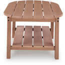  Signature Design by Ashley Grover Beach PCP422-700 Oval Cocktail Table IMAGE 3