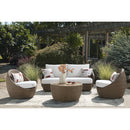  Signature Design by Ashley Double Point PCP503-070 Love/Swivel Chairs Set IMAGE 10