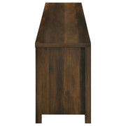  Coaster Furniture Enfield 722863 71-inch TV Stand Fireplace Media Console - Dark Pine IMAGE 6