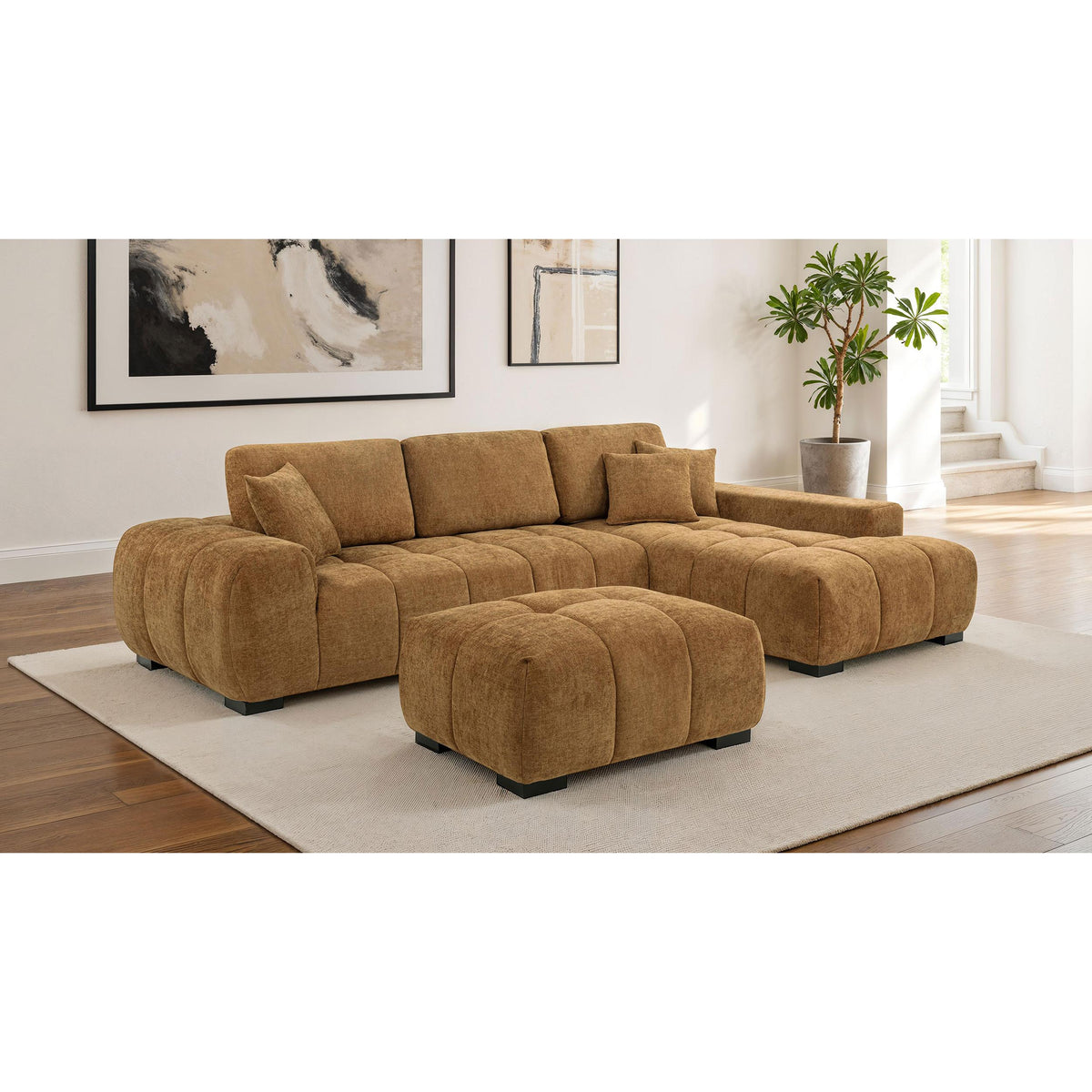 Coaster Furniture Octavia Fabric Sectional 509340