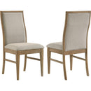  Coaster Furniture Adina 193612 Upholstered Dining Side Chair - Barley IMAGE 1