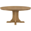  Coaster Furniture Hartville 109460 60-inch Round Dining Table - Natural Light Brown IMAGE 3