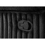  Coaster Furniture Atkinson 601520 Upholstered Reclining Sectional Sofa - Black IMAGE 9