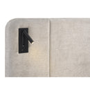  Crown Mark Freya Queen Upholstered Panel Bed 5272LG-Q-HBFB/5272LG-KQ-RAIL IMAGE 4