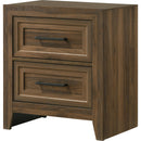  Crown Mark Lorraine 2-Drawer Nightstand B6610-2 IMAGE 1