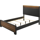  Crown Mark Nemy Queen Panel Bed B6950-Q-HBFB/B6950-KQ-RAIL IMAGE 2