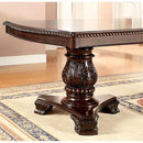  Furniture of America Bellagio CM3319T-7PC-LEATHER 7 Pc Dining Table Set IMAGE 2