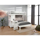  Furniture of America Aludra FM-BK205WH-TF-BED Loft Bed with Full Bed IMAGE 2