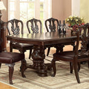  Furniture of America Bellagio CM3319T-9PC-FABRIC 9 Pc Dining Table Set IMAGE 9