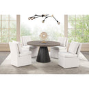  Furniture of America Broager FM3331DB-RT-5PC-00LG 5 Pc Dining Table Set IMAGE 1
