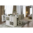  Furniture of America Sutton CM3390PT-5PC 5 Pc Dining Table Set IMAGE 1