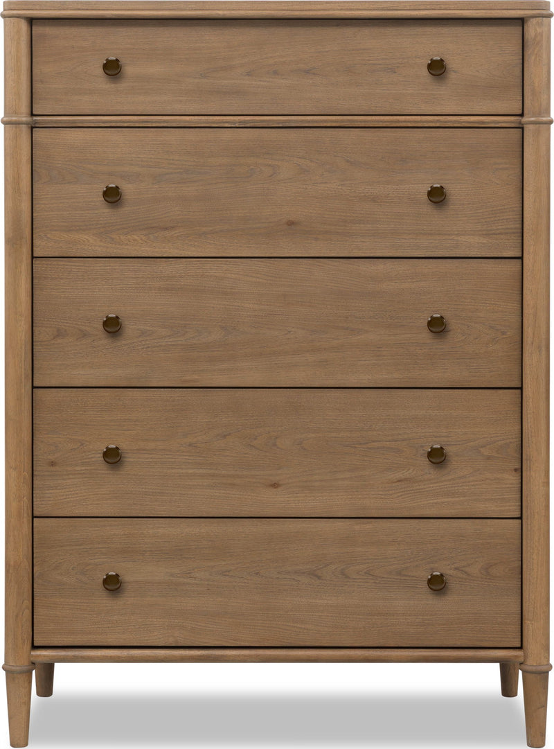 Whitmore - 5 Drawer Chest - Claystone