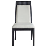  Coaster Furniture Brookmead 108233 Set of 2 Dining Side Chair - Ivory/Black IMAGE 11
