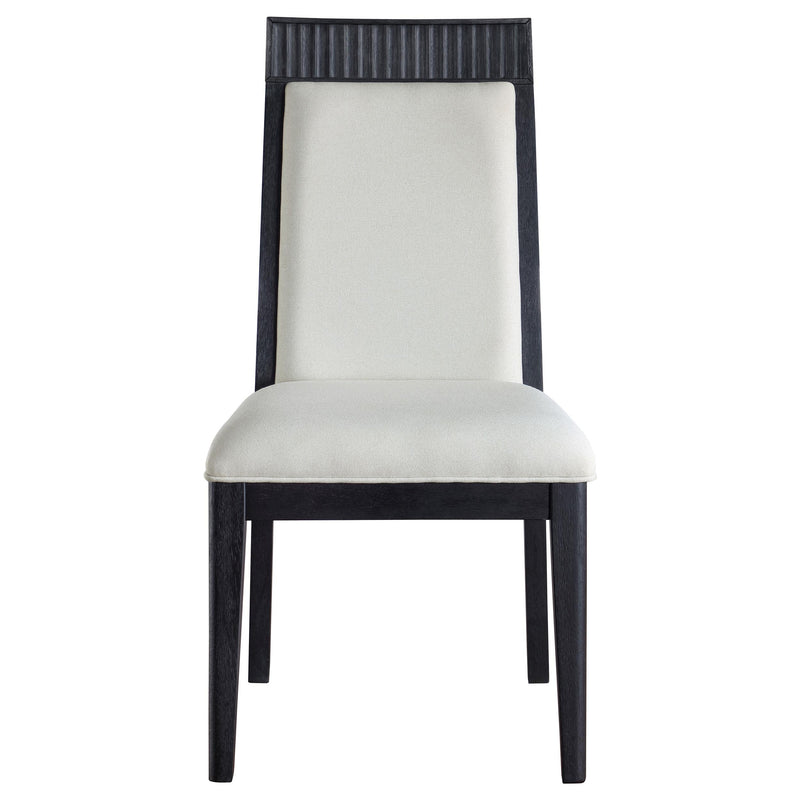  Coaster Furniture Brookmead 108233 Set of 2 Dining Side Chair - Ivory/Black IMAGE 11