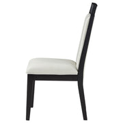 Coaster Furniture Brookmead 108233 Set of 2 Dining Side Chair - Ivory/Black IMAGE 4