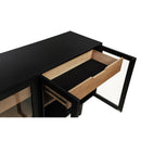  Coaster Furniture Middleton 108545BLK 4-door Sideboard Server with Dual Drawers - Black IMAGE 13